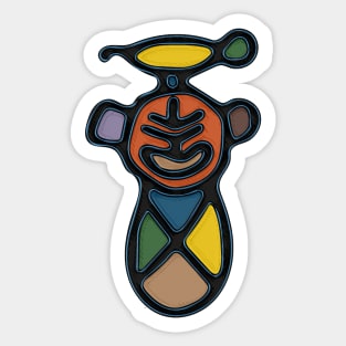 Taino Symbol Sticker